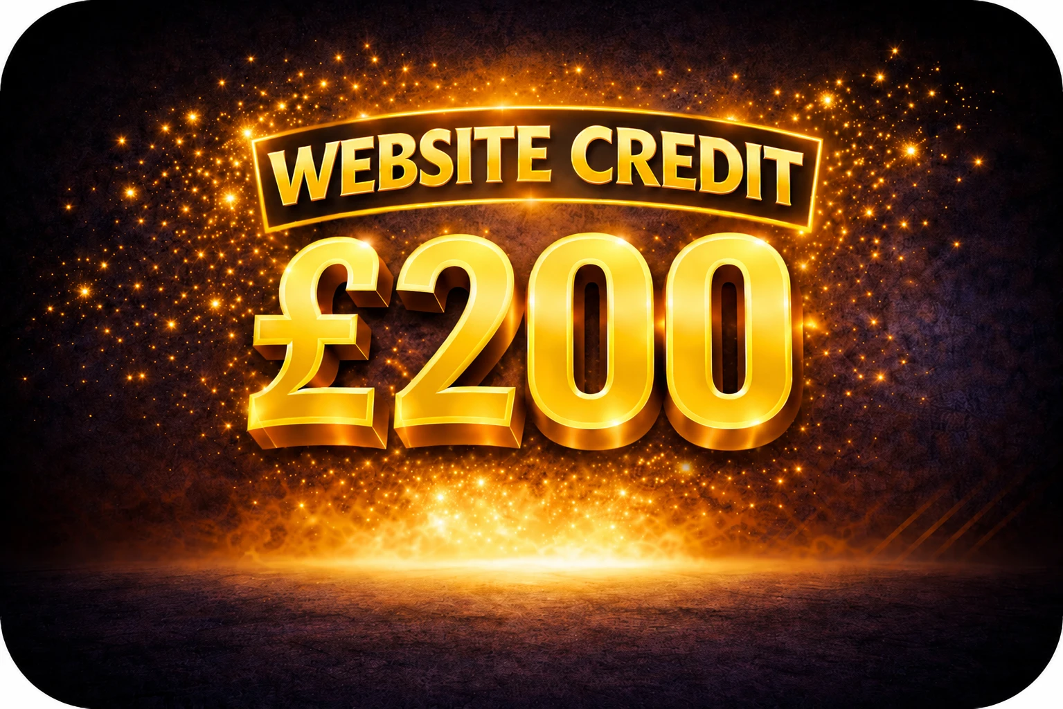 £200 Website Credit