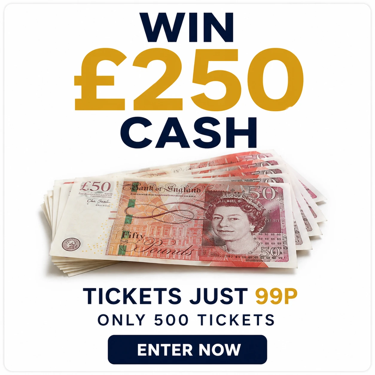 ec24246c-b03c-4cdc-858c-0641db25c15d Win £250 Cash for Just £0.99 - Image 1