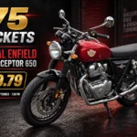 Win 75 Tickets for the Royal Enfield Interceptor 650 Draw