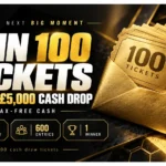 Win 100 Tickets for the £5,000 Tax-Free Cash Draw