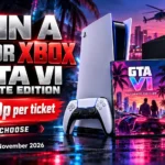 Win a PS5 or Xbox Series X + GTA VI Ultimate Edition for Just 79p