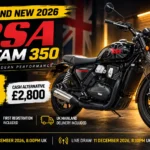Win a BRAND NEW 2026 BSA Bantam 350 Motorcycle for Just £1.99!